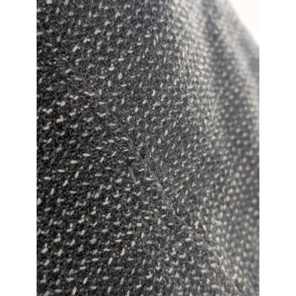 Avatar Vintage 90s Tweed Long Button Up Gray Peacoat Size JR's Extra Small - Picture 6 of 9